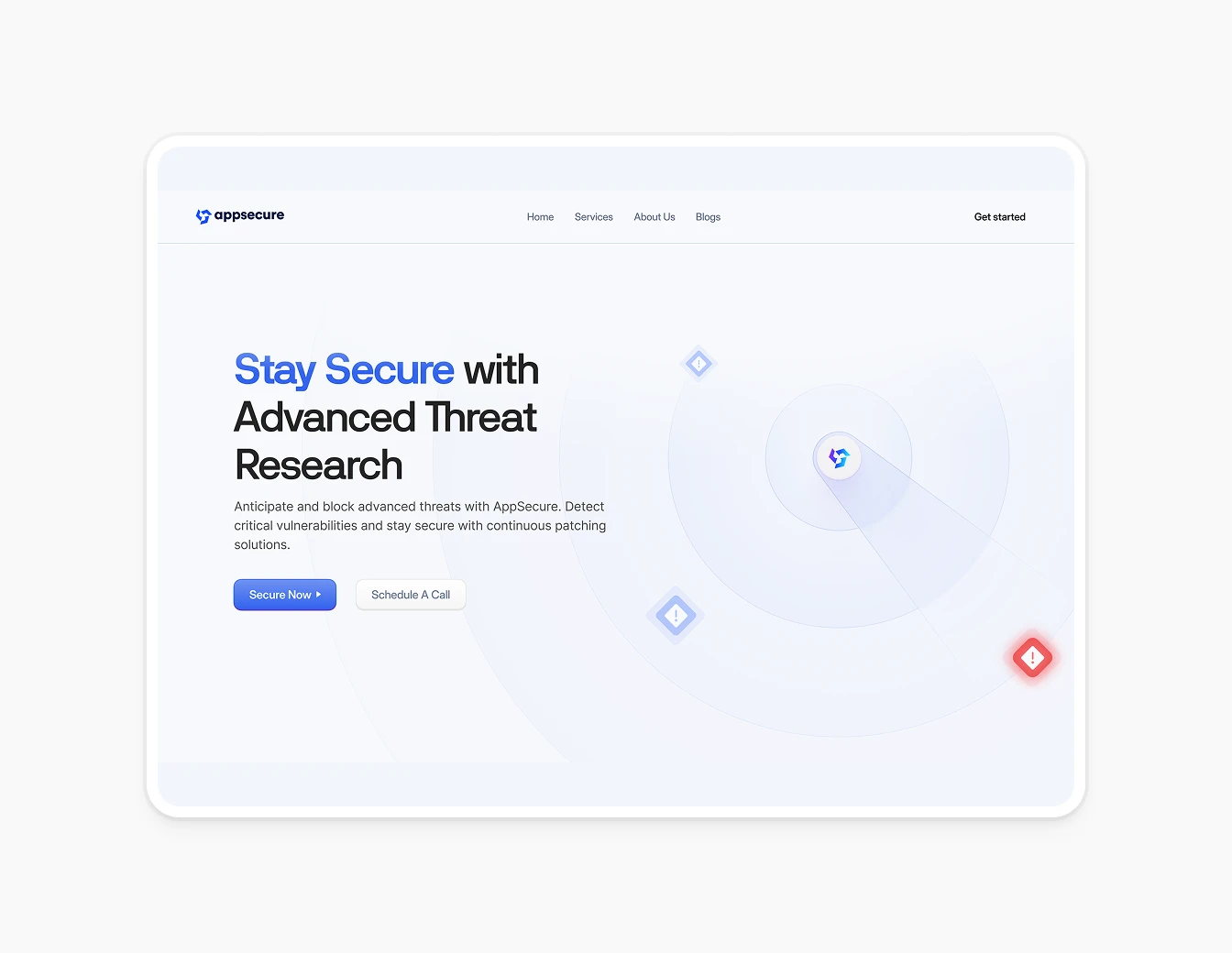 Appsecure Threat Research Light Hero