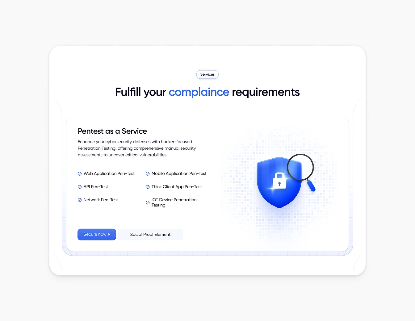 Appsecure Compliance Pentest Section