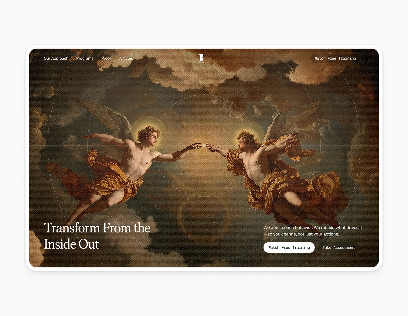 Beyond Driven Baroque Painting Hero