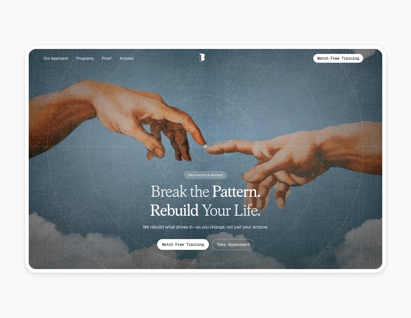 Beyond Driven Renaissance Hands Hero