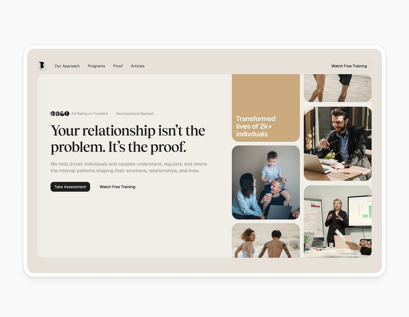 Beyond Driven Light Hero Relationship Proof