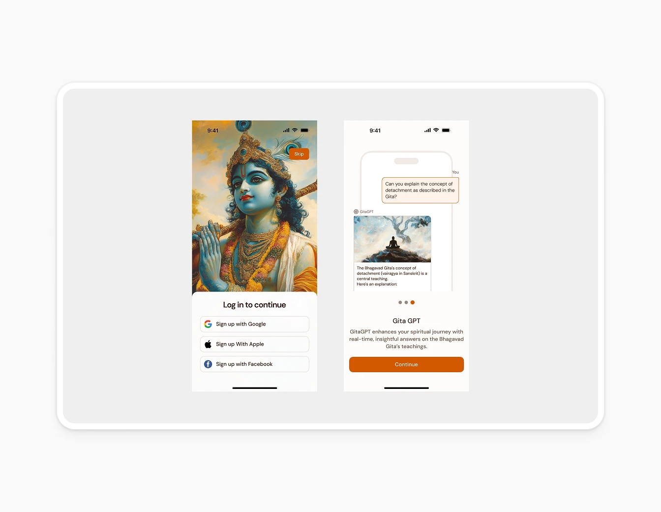 Bhagavad Gita Light Login and GPT Intro