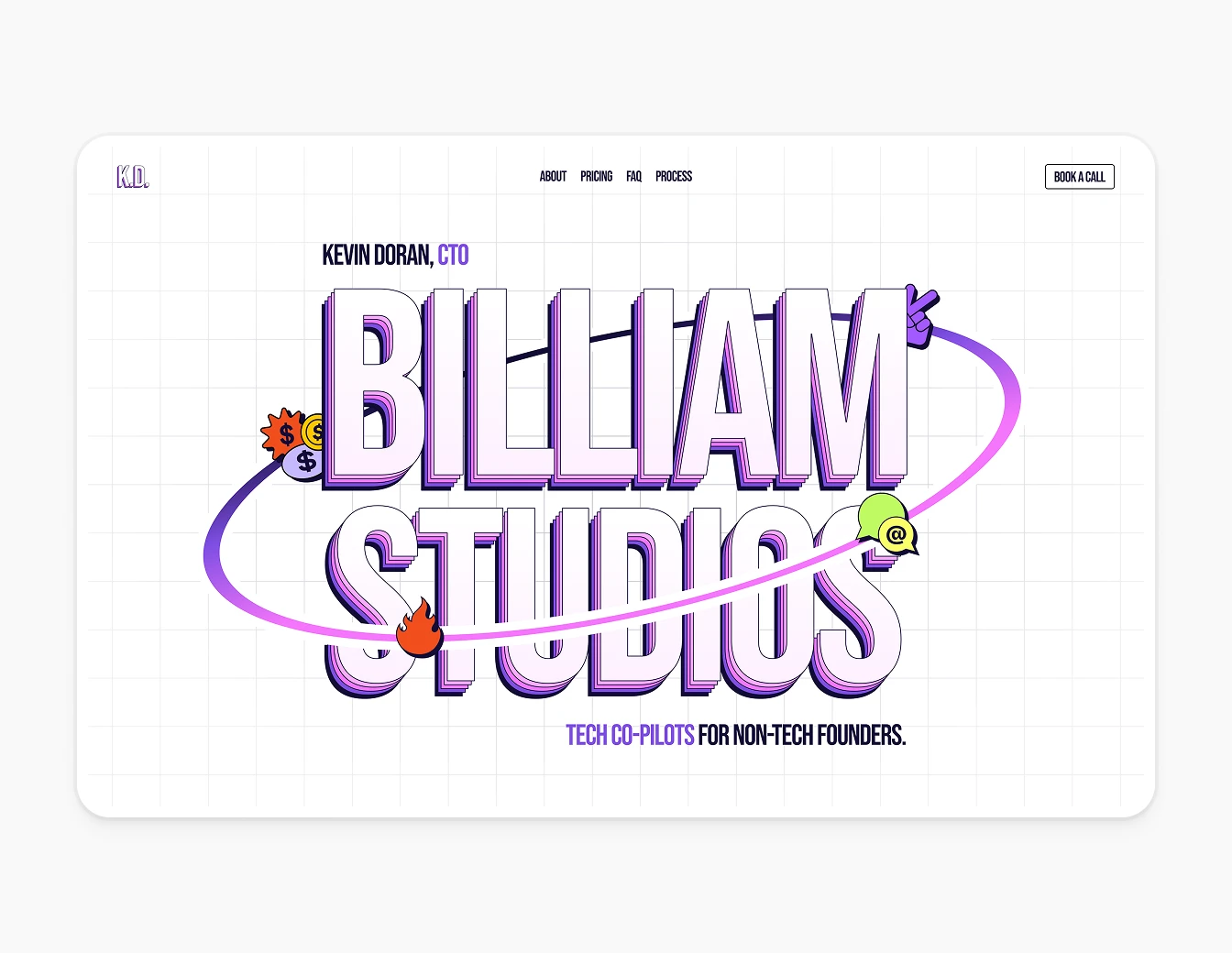 Billiam Studio Light Purple 3D Hero