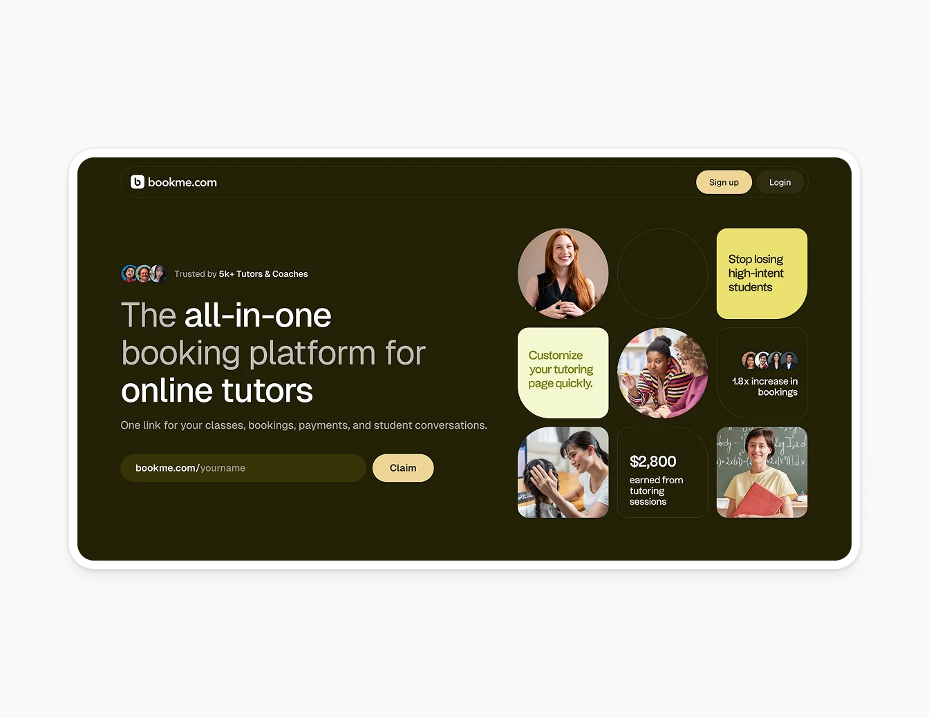 Bookme Hero All in One Tutors Dark V2