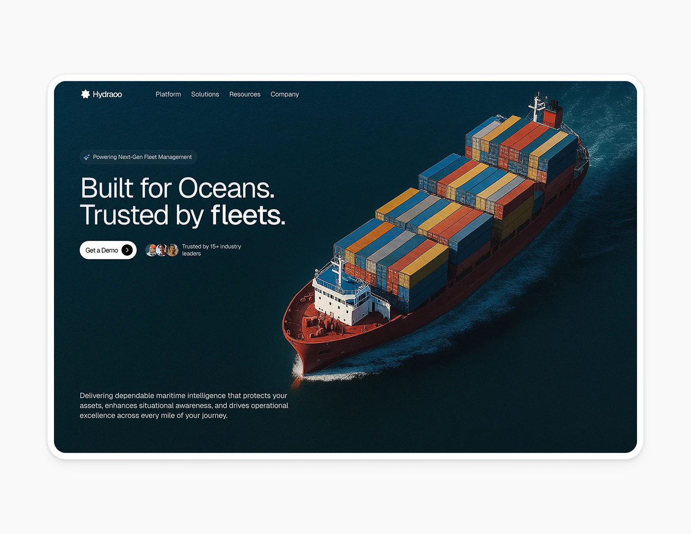 Bricx Hydraoo Fleet Container Hero