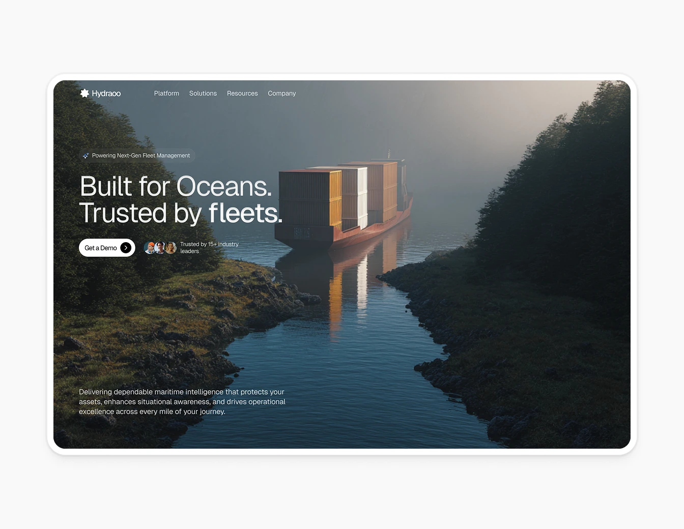 Bricx Hydraoo River Landscape Hero