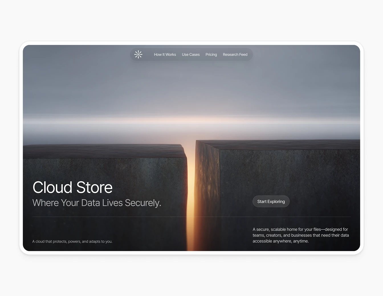 Bricx Cloud Store Secure Data Hero