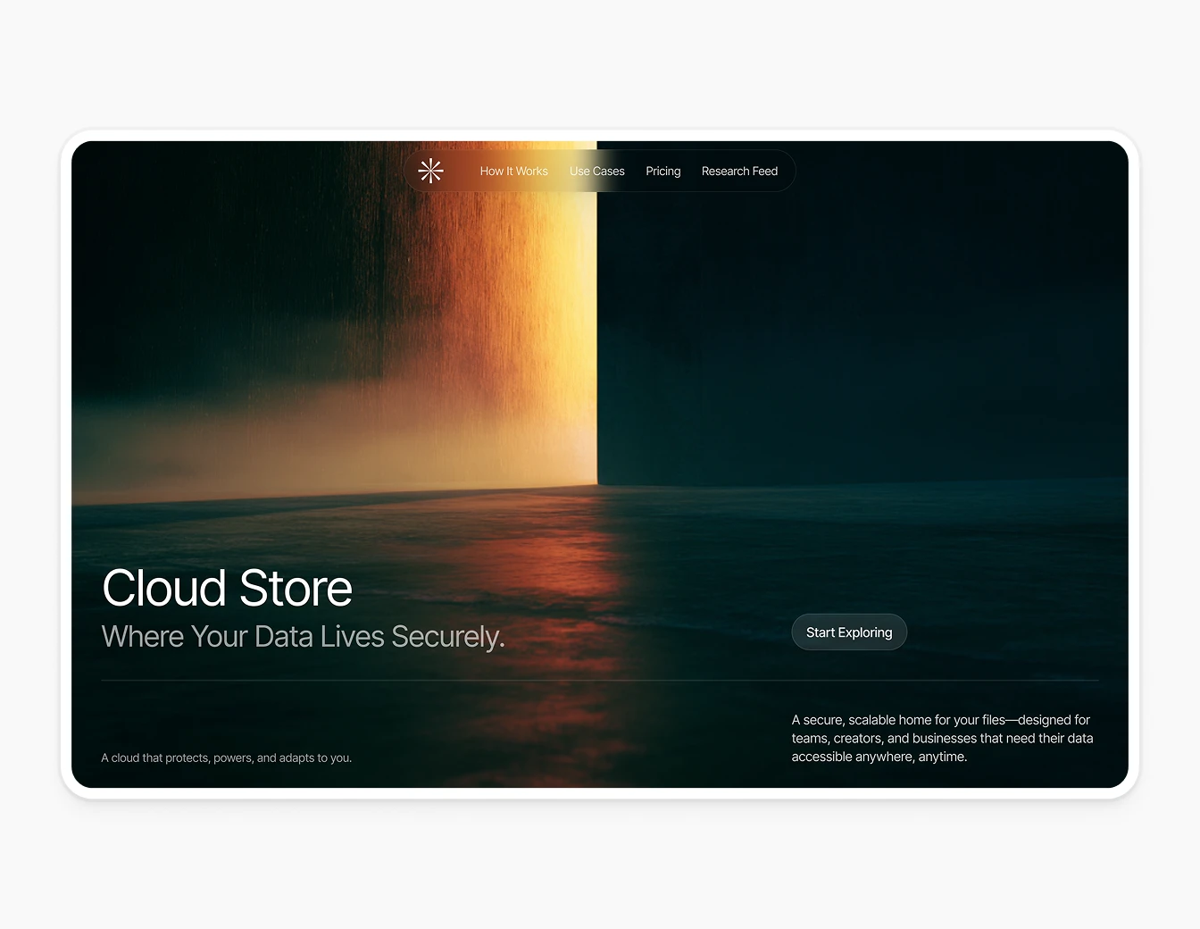 Bricx Cloud Store Warm Glow Hero