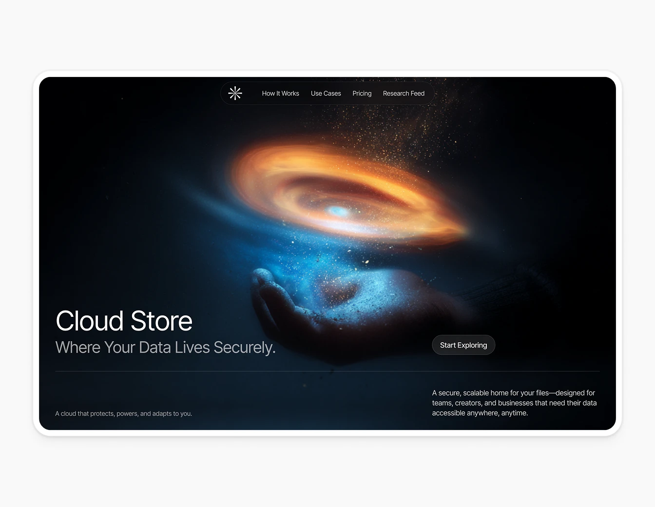 Bricx Cloud Store Galaxy Hand Hero