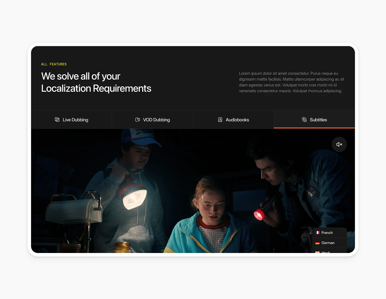 Camb.ai Localization Features Night Scene