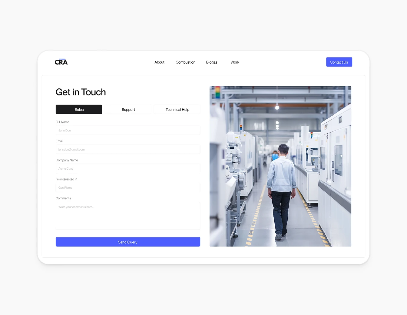 CRA Energy AI Online Presence Gradient
