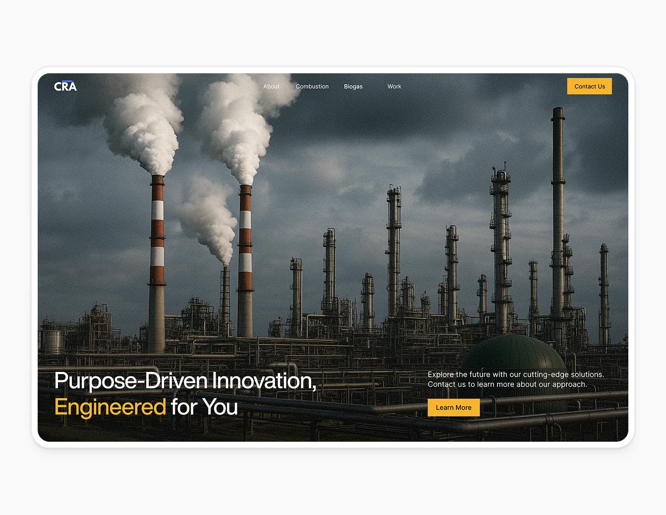 CRA Energy Hero Purpose Driven Industrial