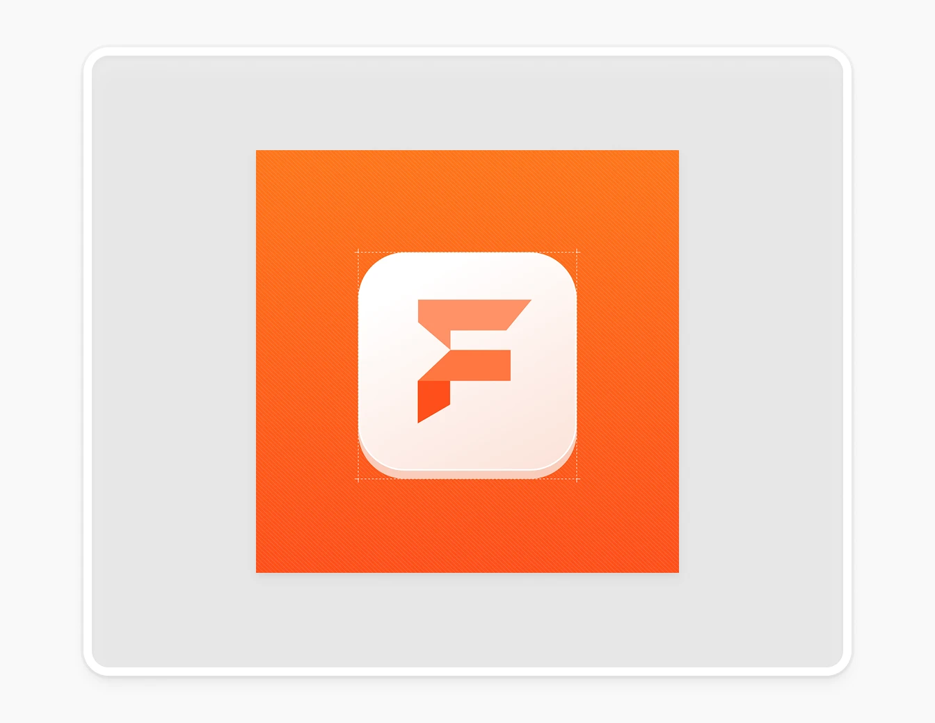 Fray Brand App Icon Gradient