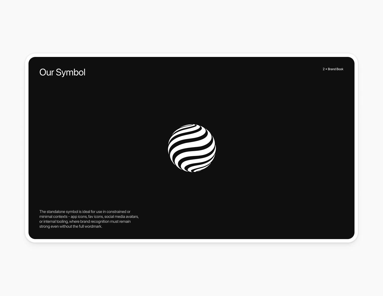 Hobbes Brand Book Symbol Logo Dark