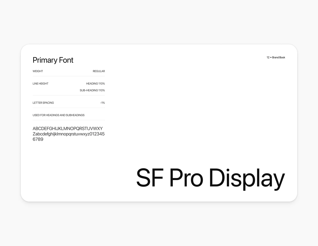 Hobbes Brand Book Typography SF Pro Display