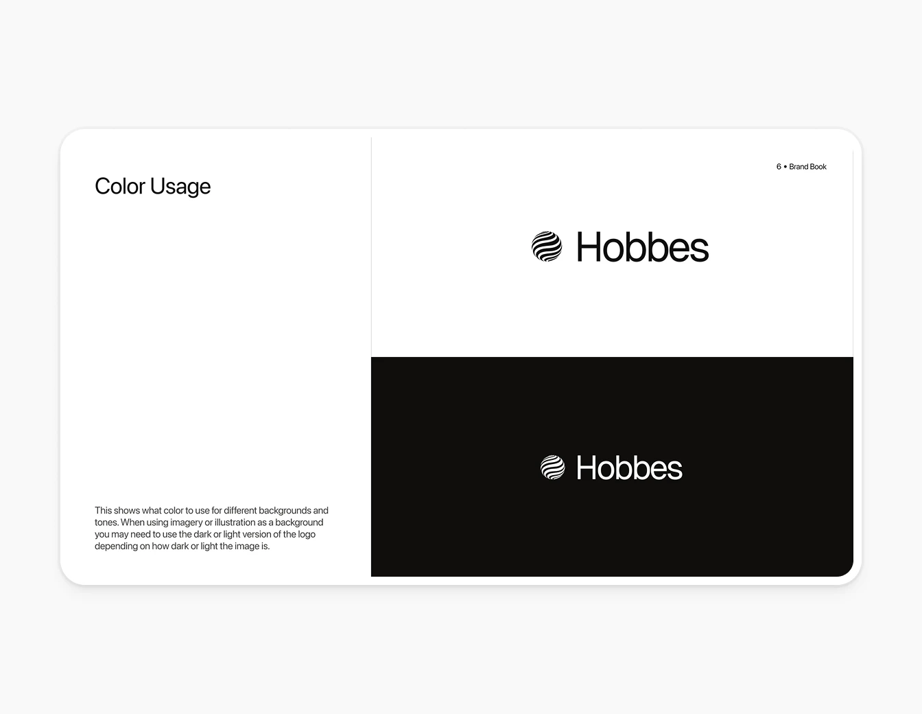 Hobbes Brand Book Color Logo