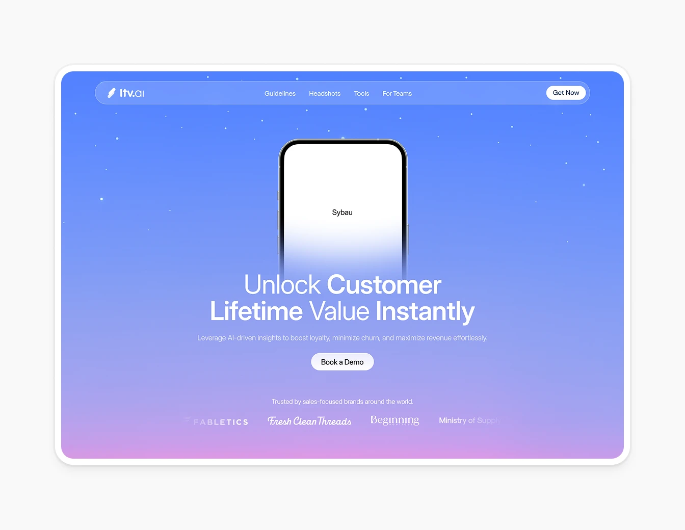 LTV.ai Hero Partners Gradient