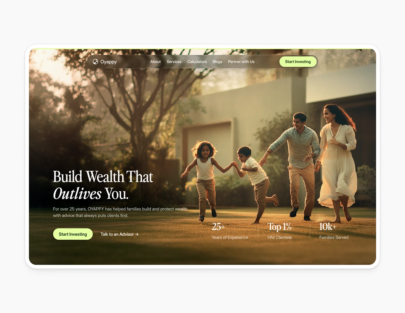 Oyappy Build Wealth Outlives You Hero Stats