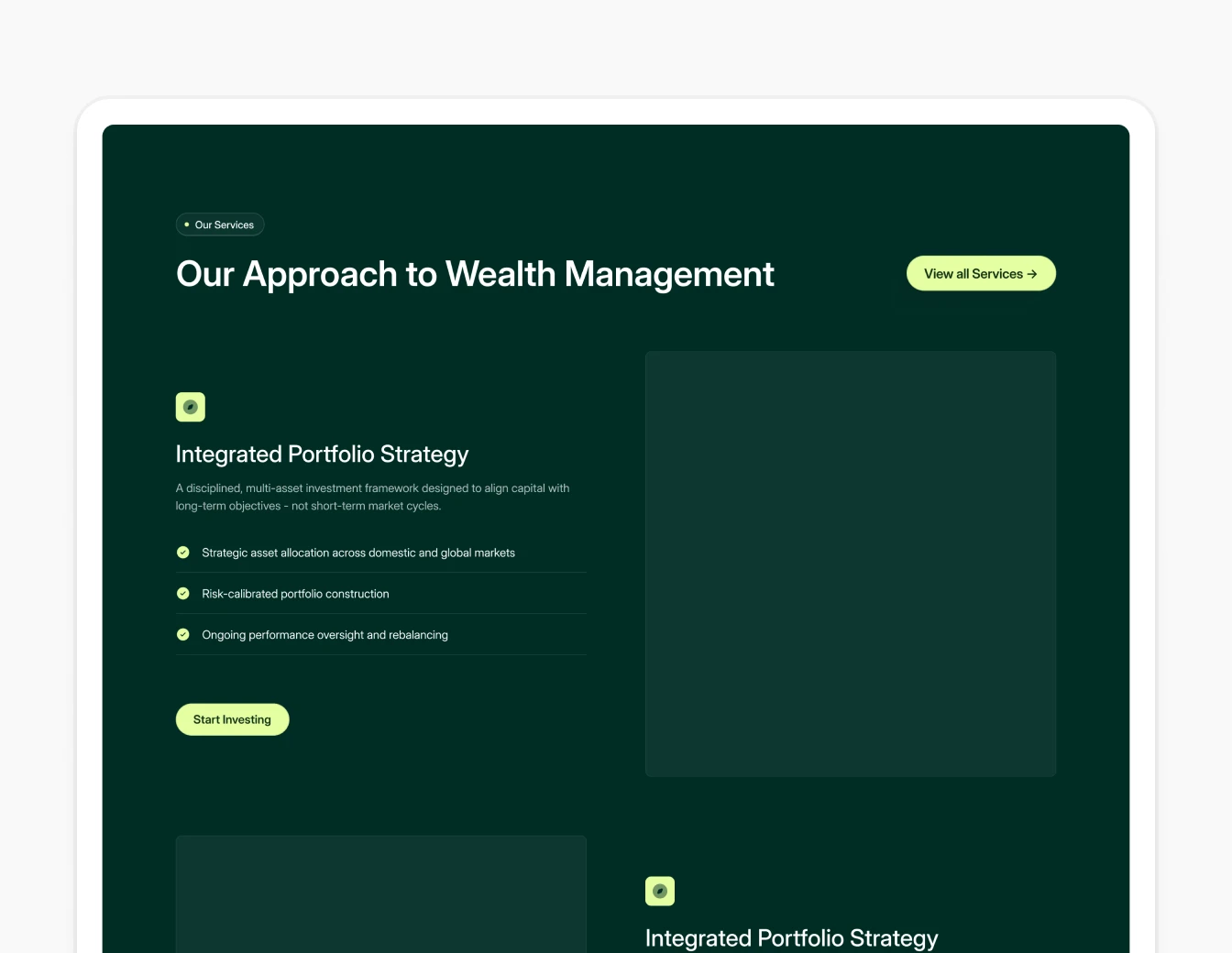 Oyappy Wealth Management Services Section