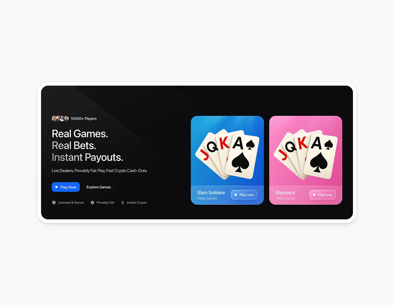 Plump Casino Hero Real Games Cards 3D