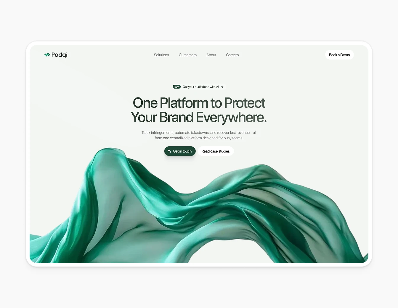 Podqi Hero Brand Protection 3D Silk Wave