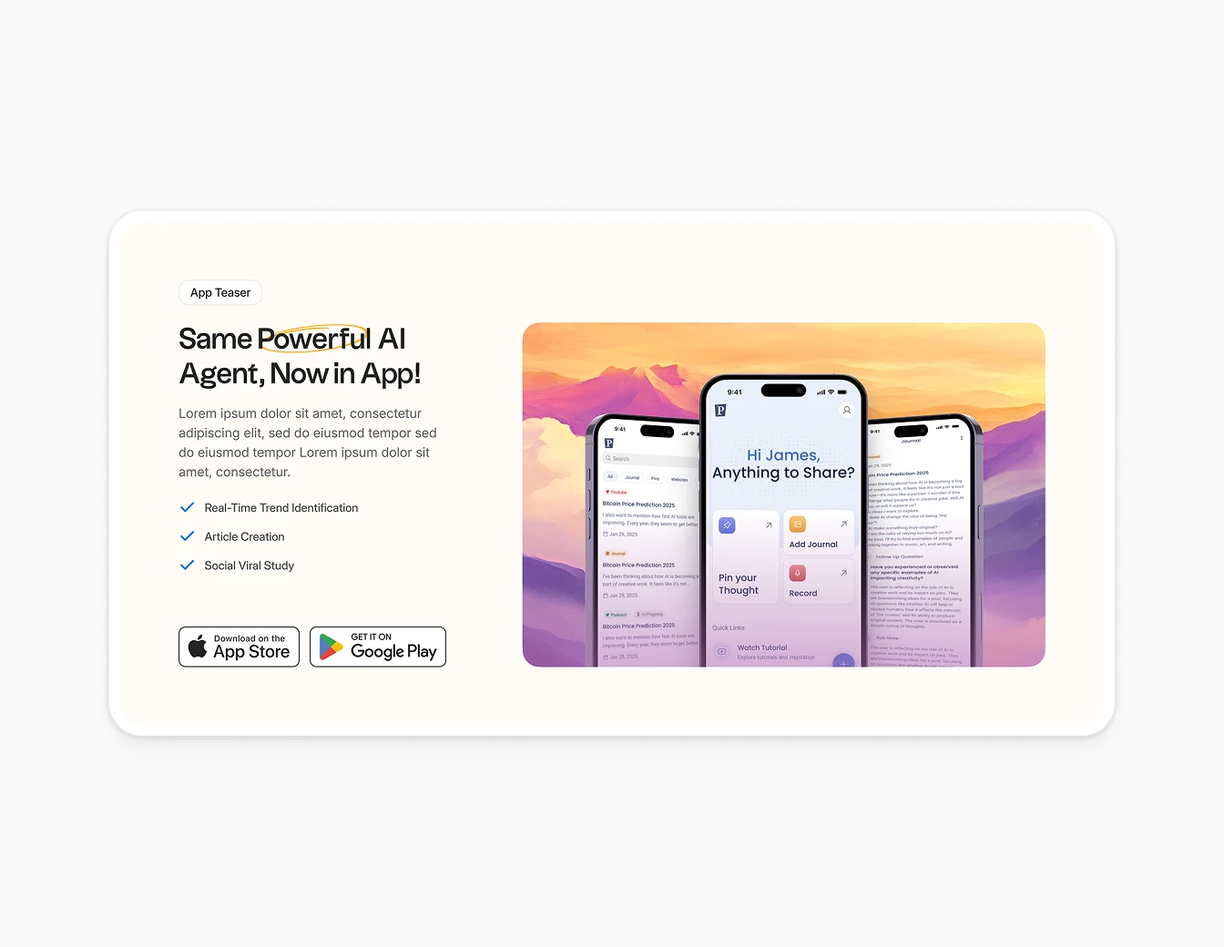 PressMaster App Teaser Mobile Screenshots