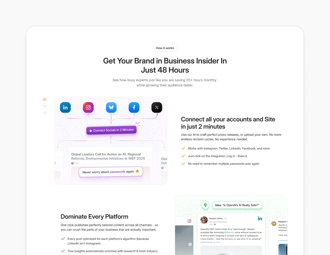 PressMaster How It Works AI Agent Flow