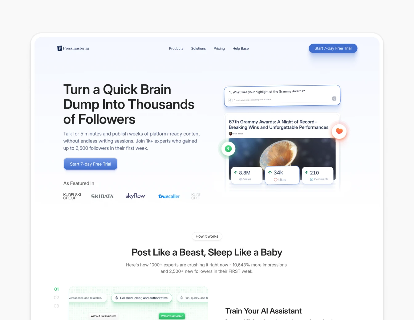 PressMaster AI Dominate Every Platform