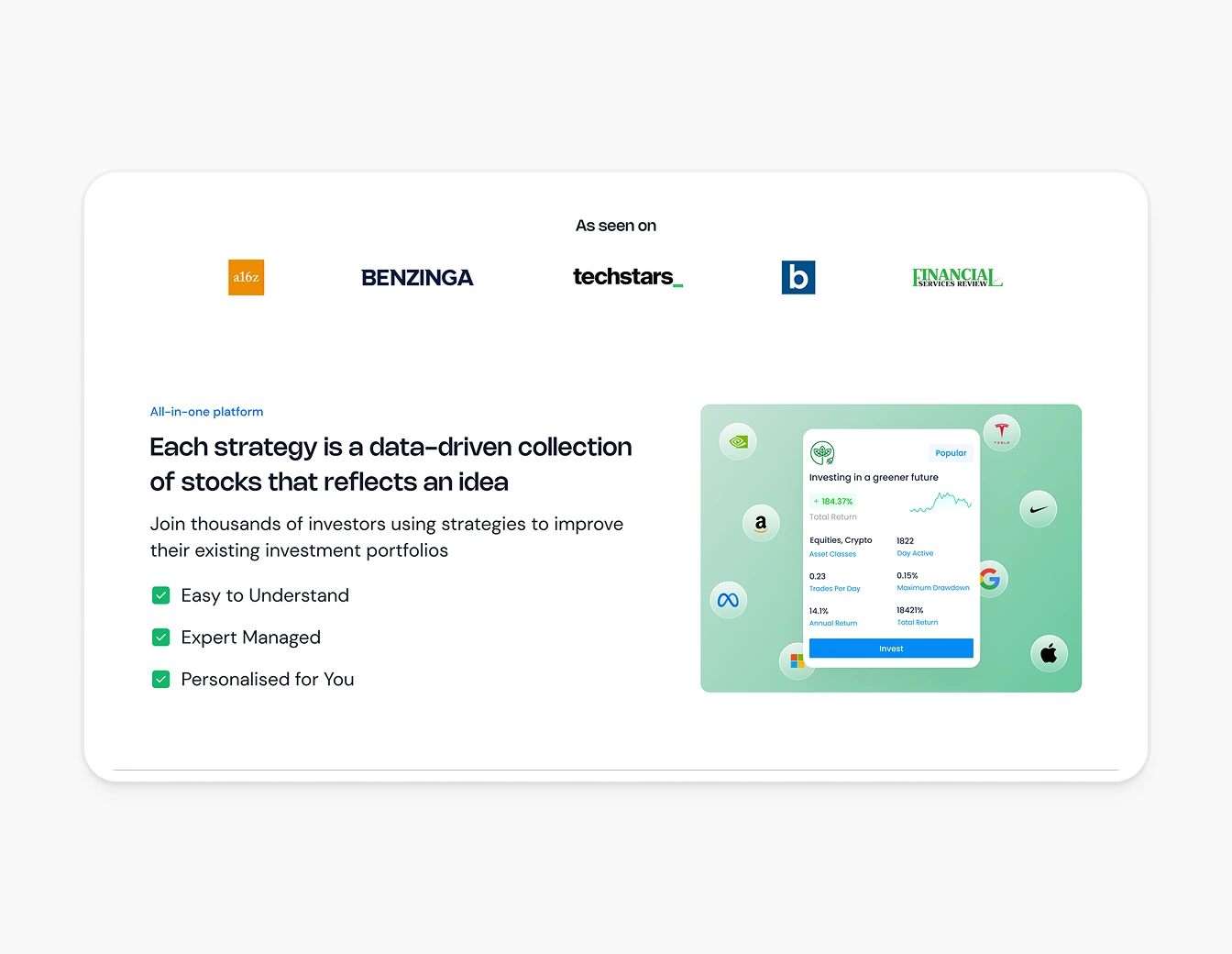 Surmount As Seen On Strategy Features Section