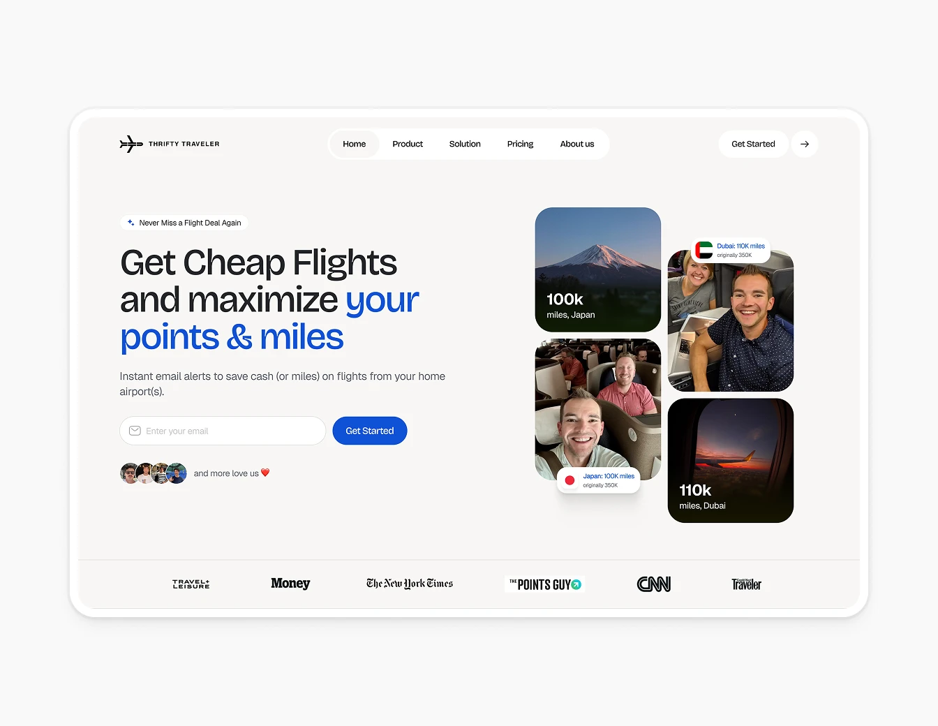 Thrifty Traveler Hero Cheap Flights Photos