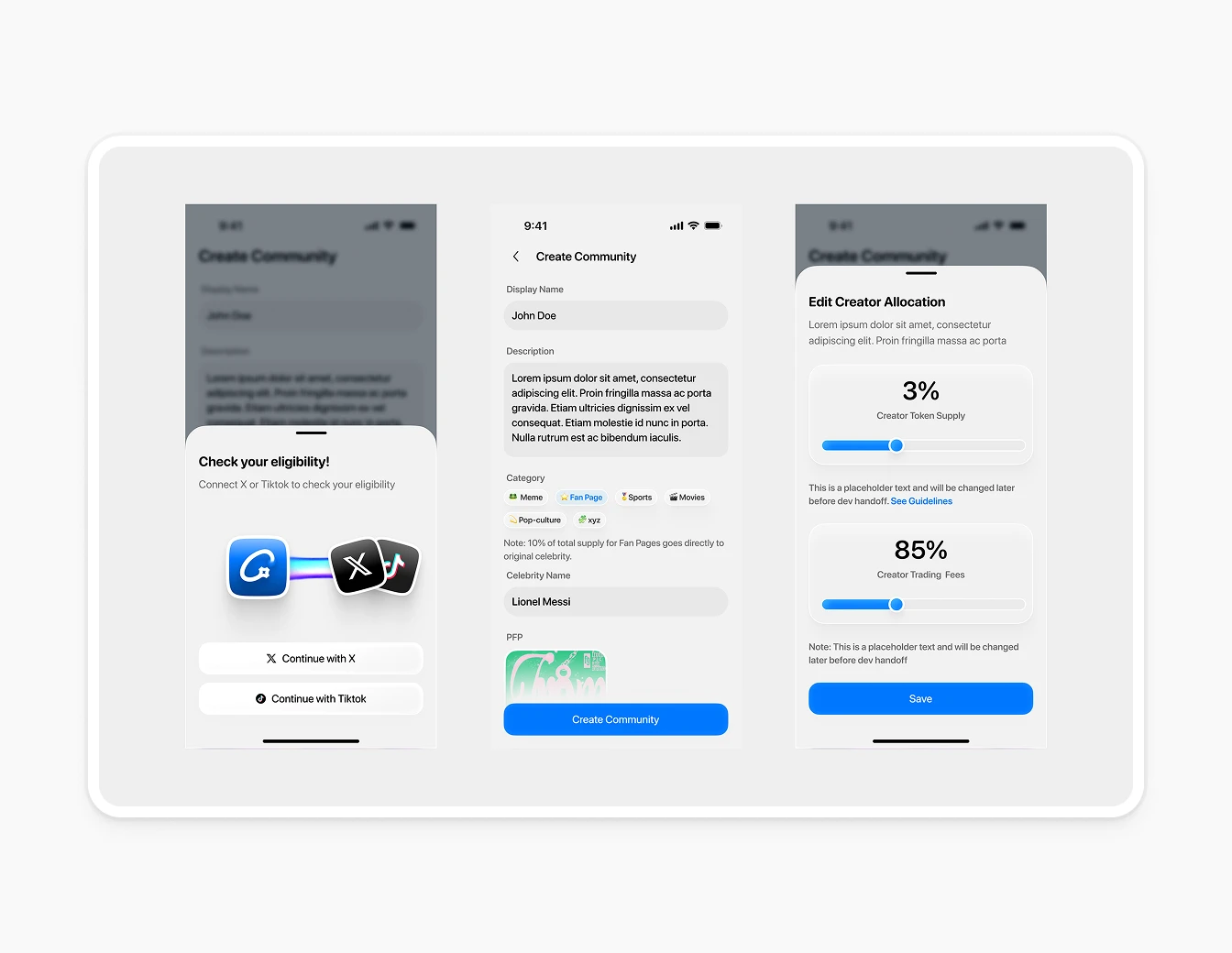 Thrust Mobile Create Community Eligibility