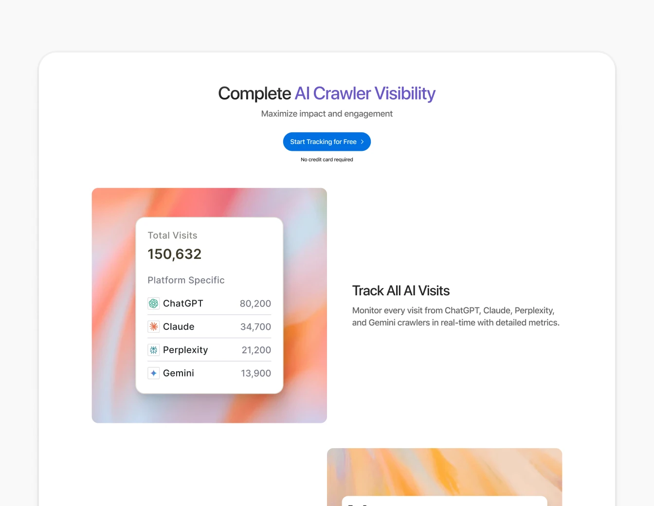 Writesonic AI Crawler Visibility Features