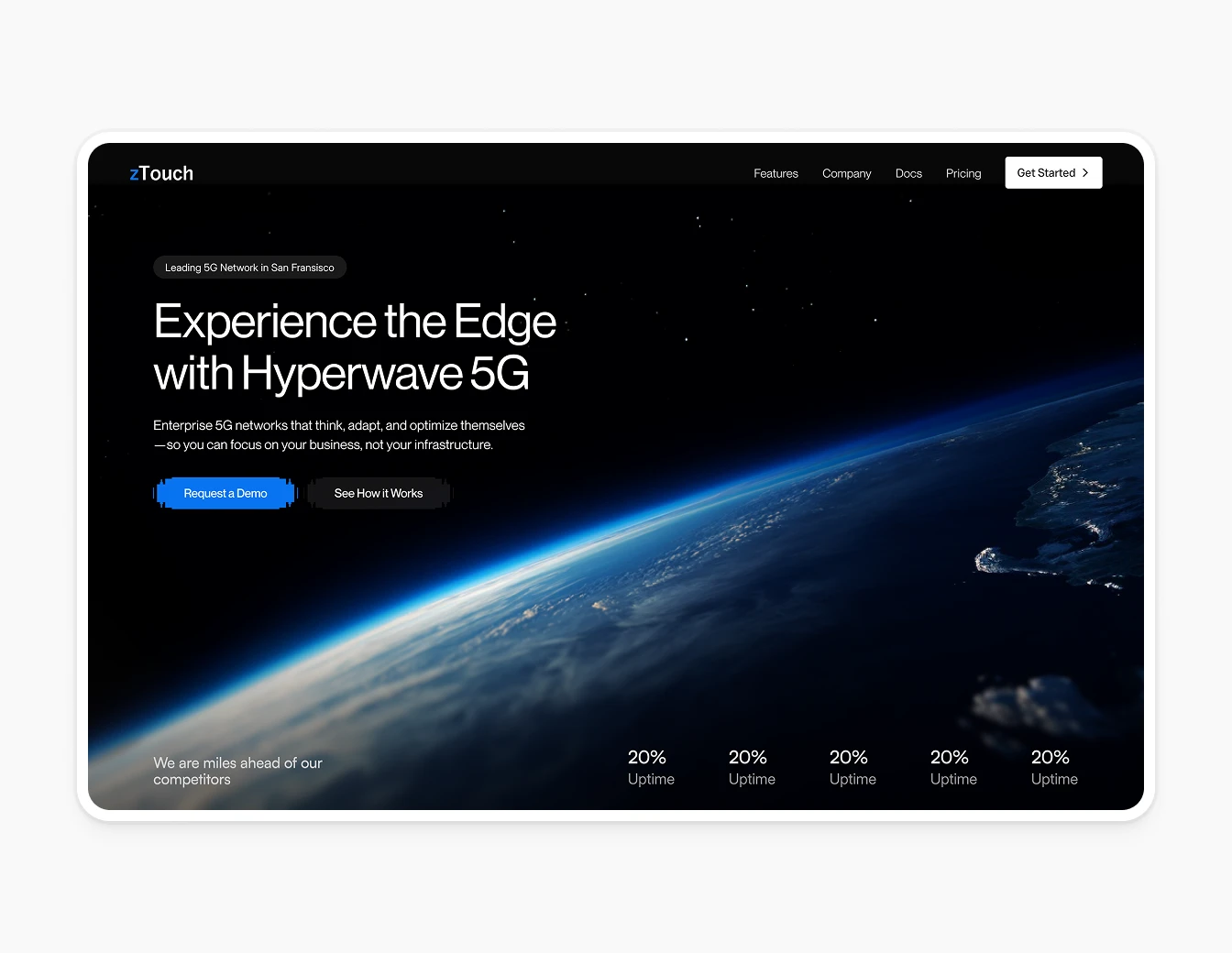 ZTouch Dark Hero Space Earth Stats V2