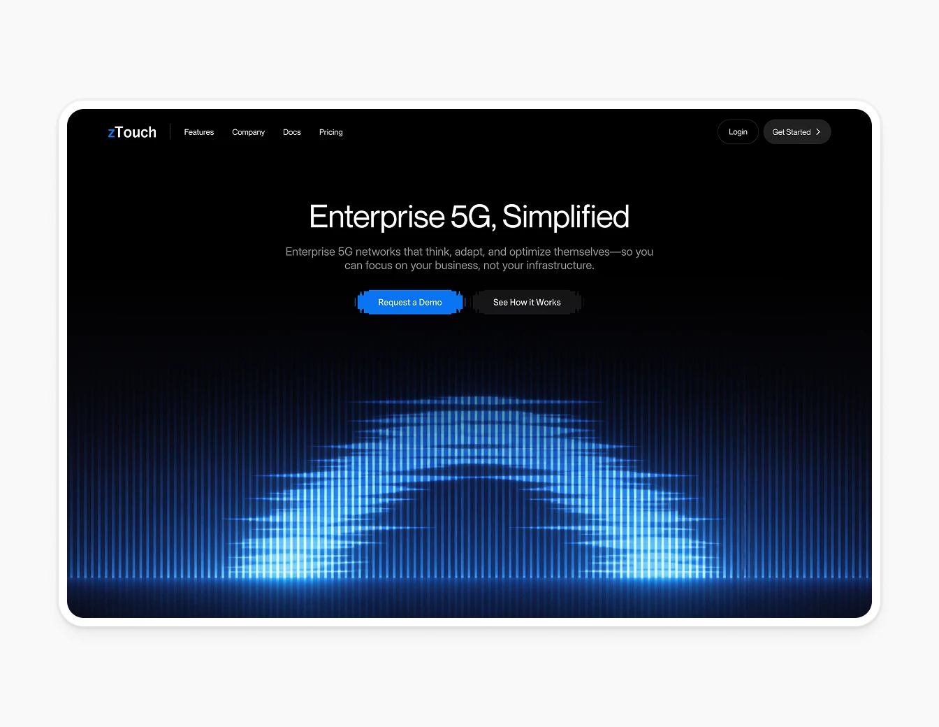 ZTouch Enterprise 5G Simplified Wave Hero